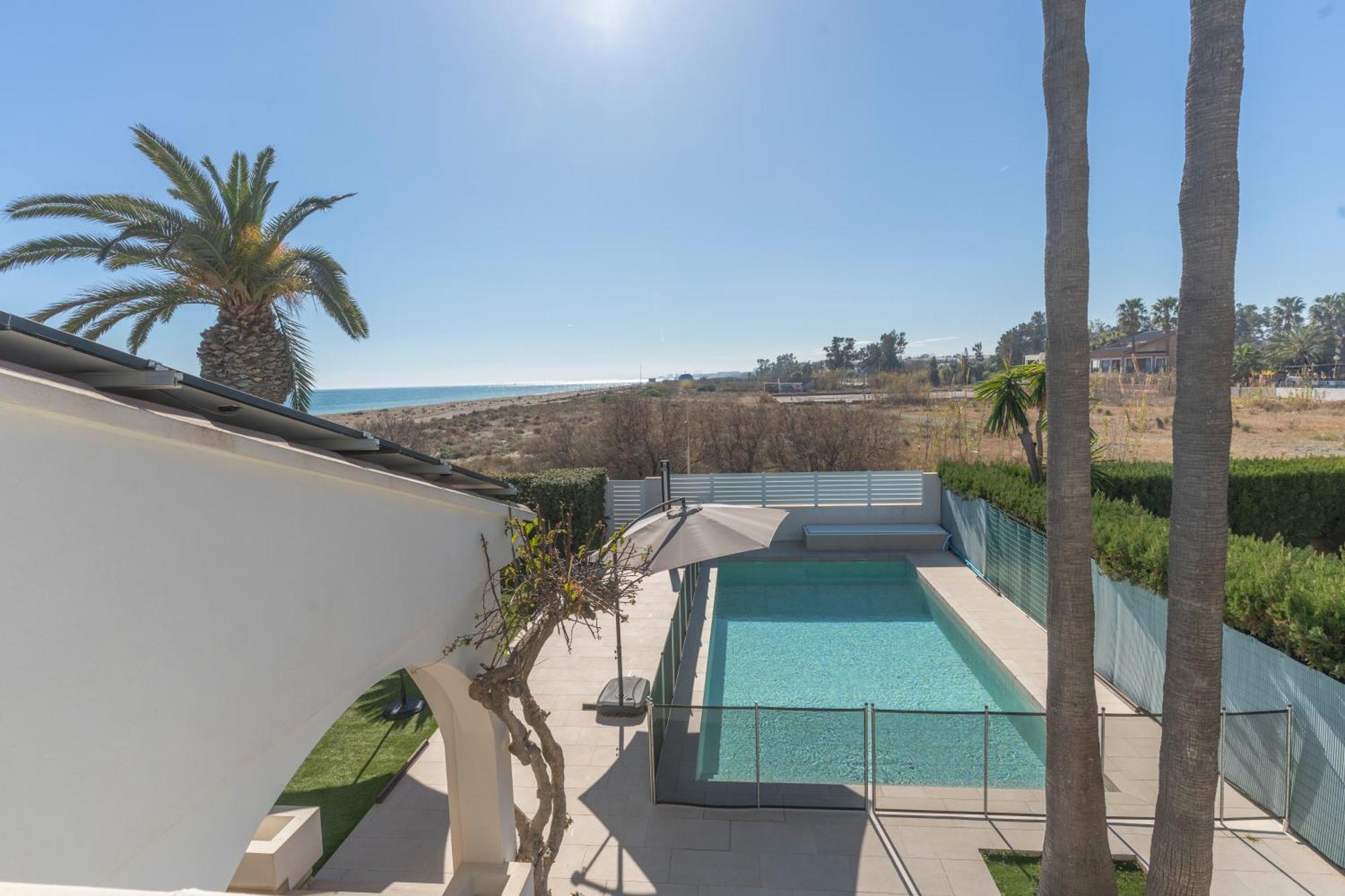 Exquisita Villa Frente Al Mar Sagunto Bagian luar foto