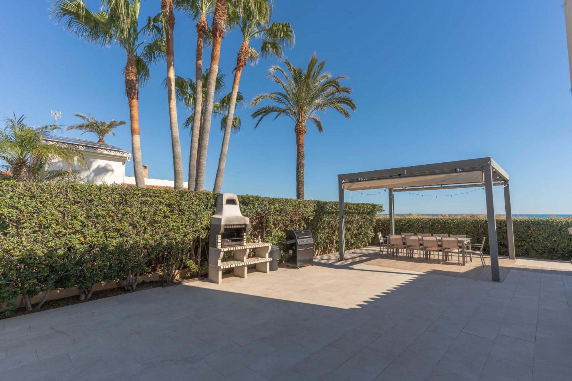 Exquisita Villa Frente Al Mar Sagunto Bagian luar foto
