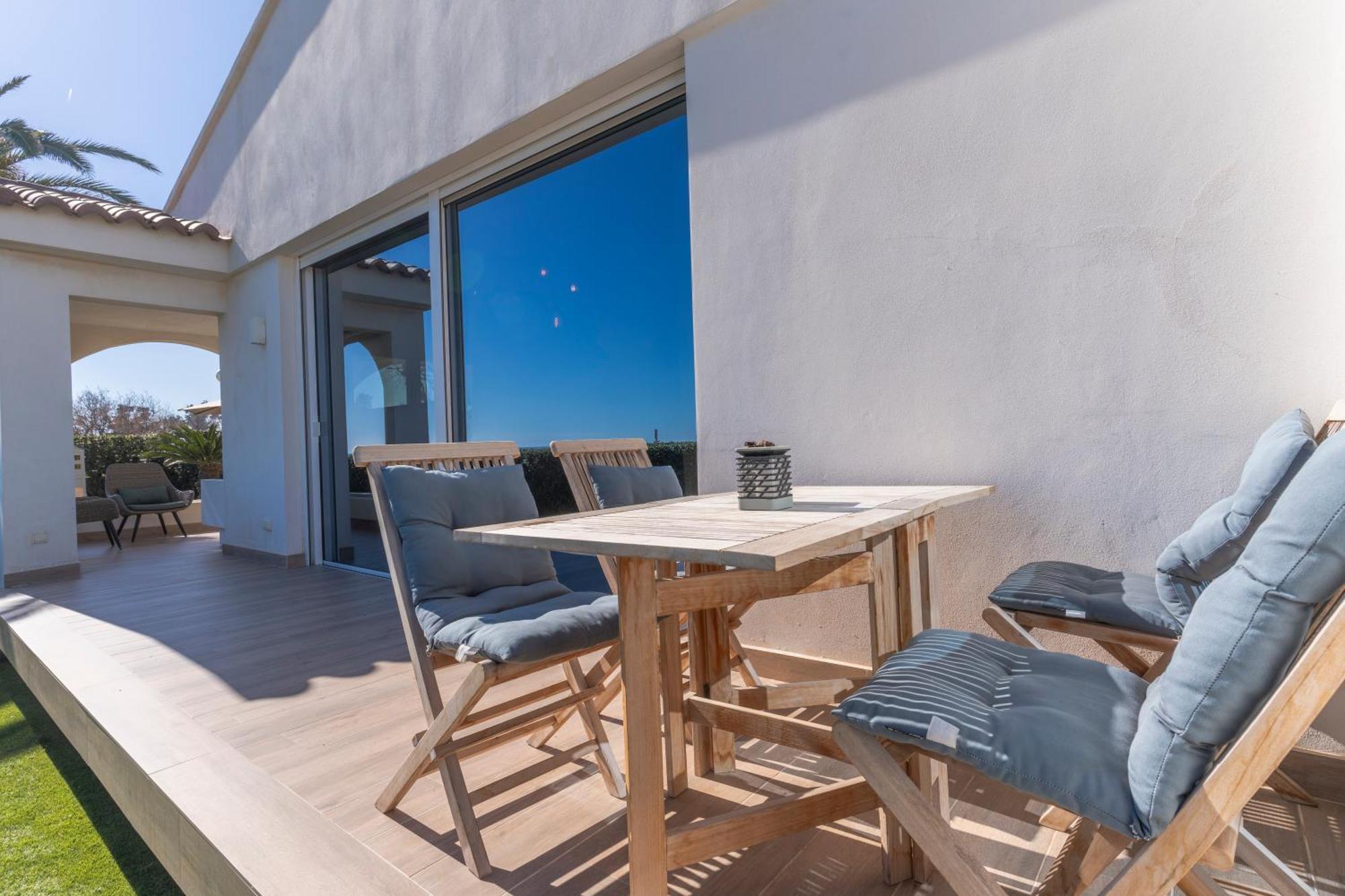 Exquisita Villa Frente Al Mar Sagunto Bagian luar foto