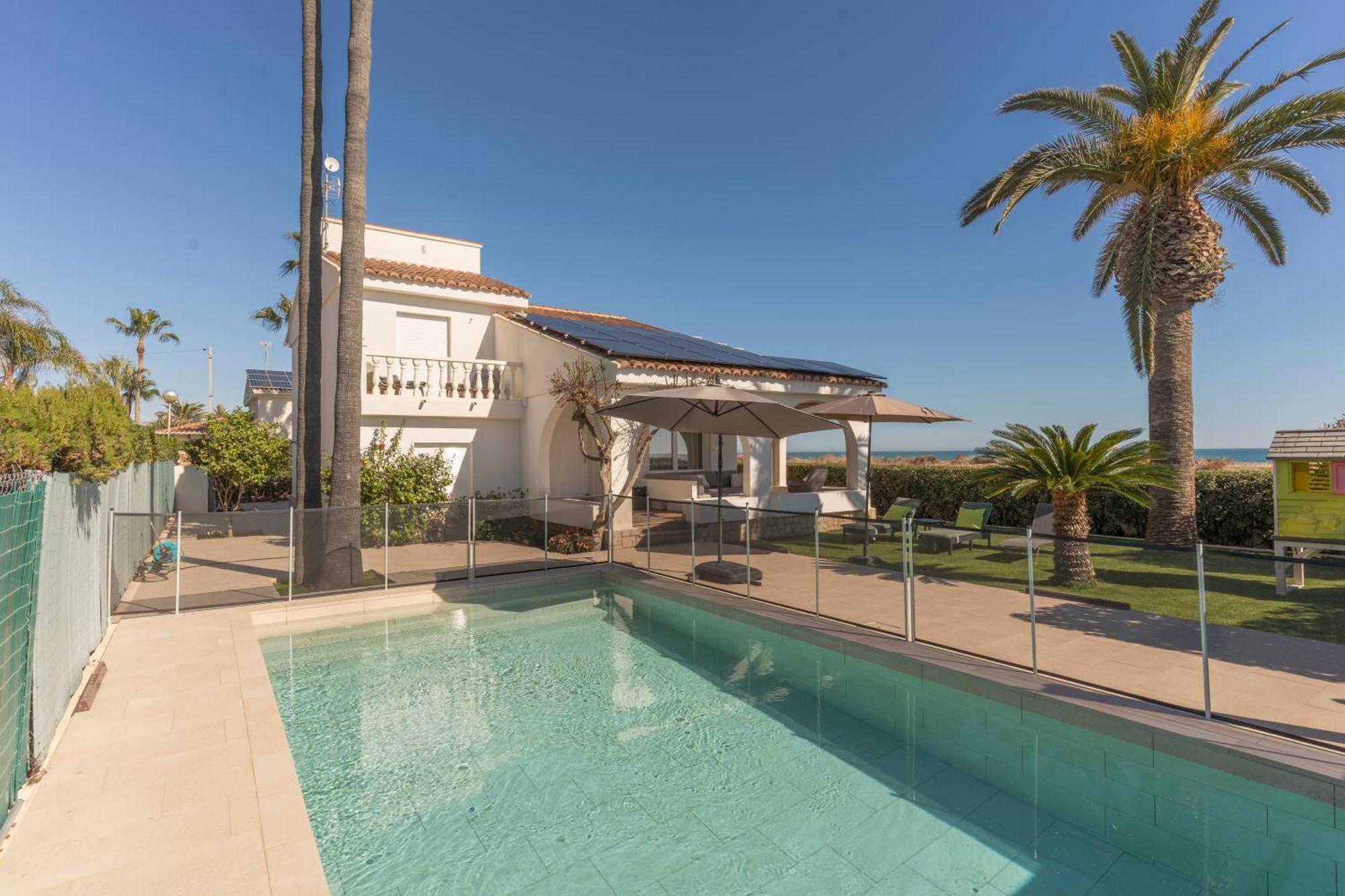 Exquisita Villa Frente Al Mar Sagunto Bagian luar foto