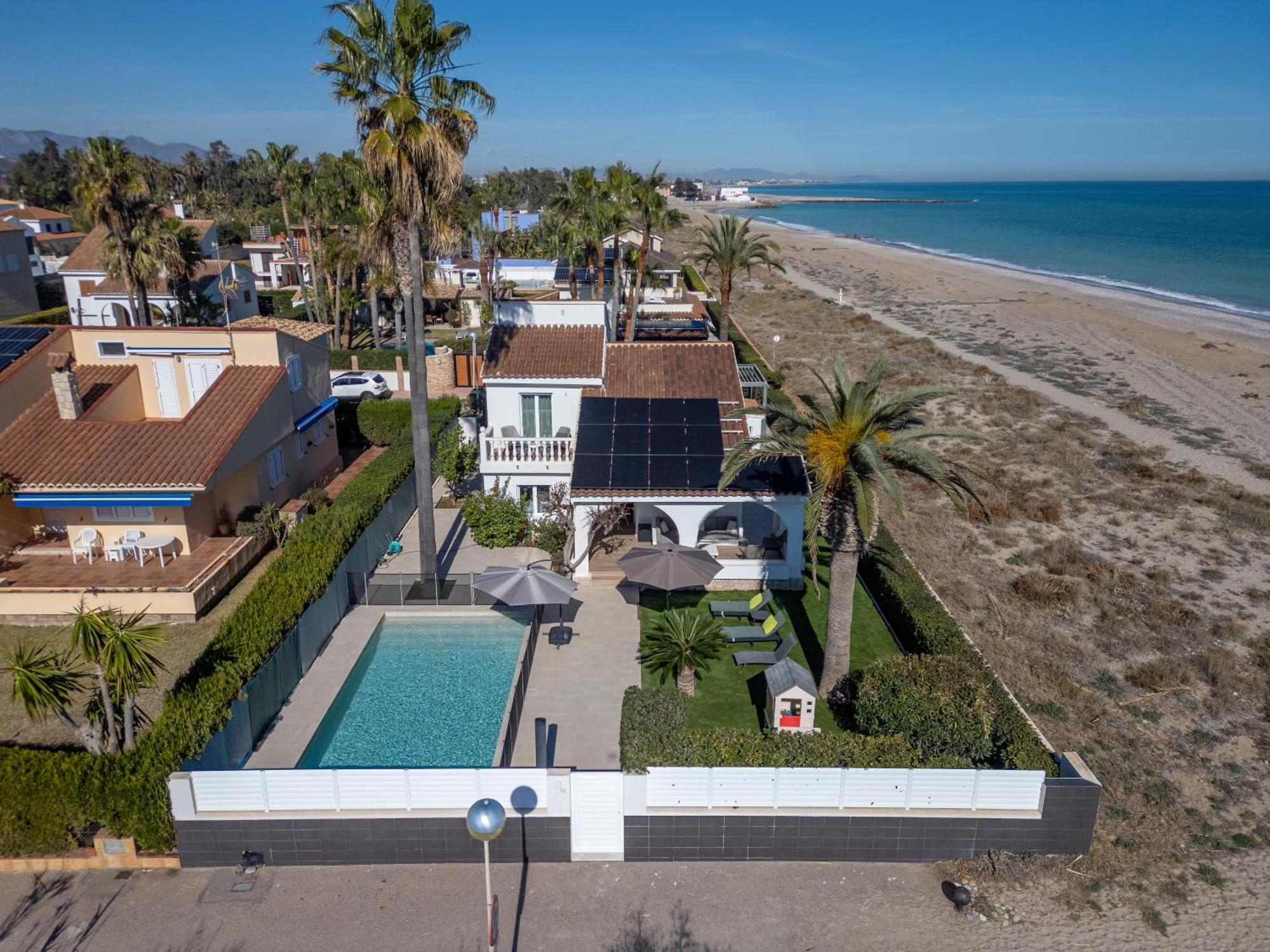 Exquisita Villa Frente Al Mar Sagunto Bagian luar foto